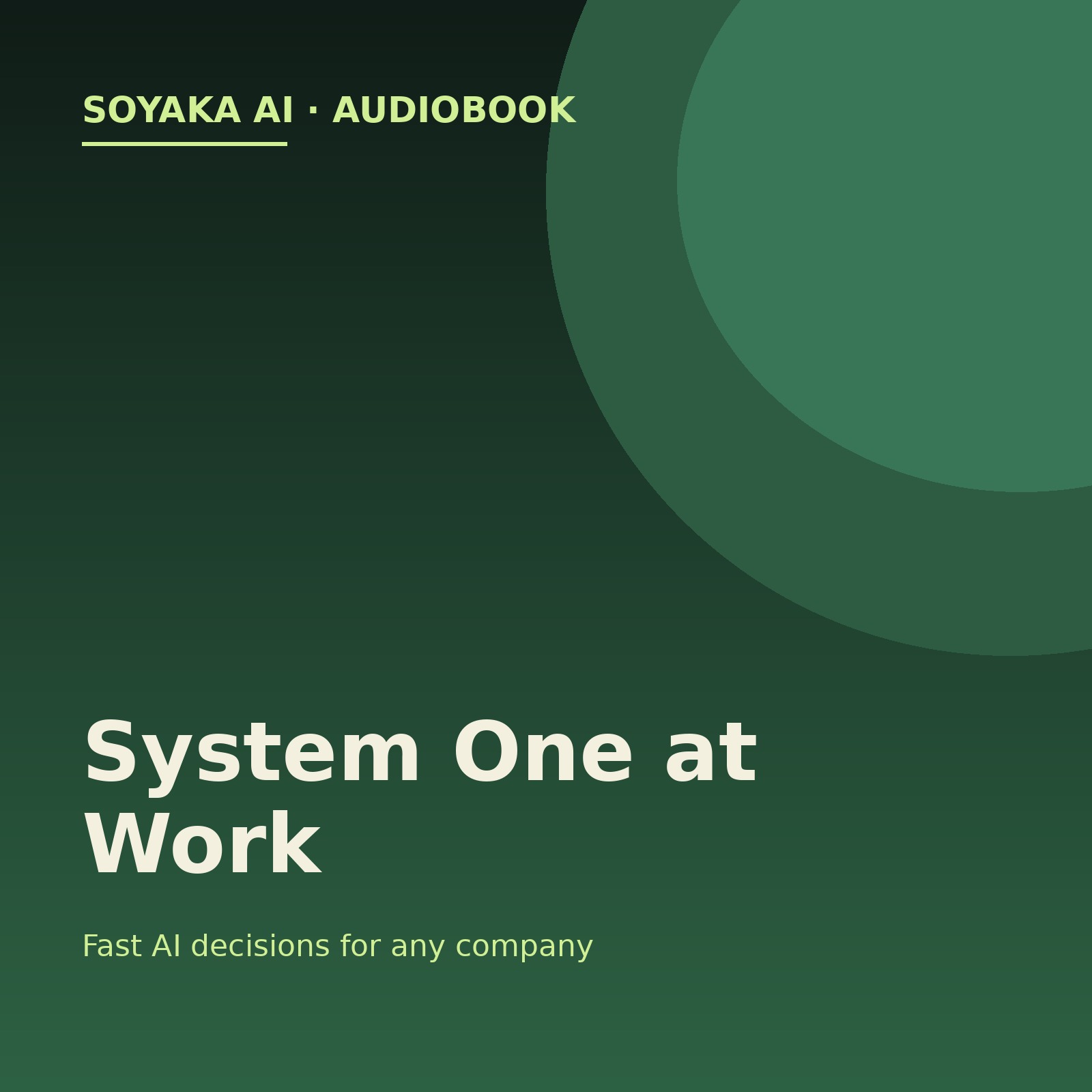 System One at Work cover